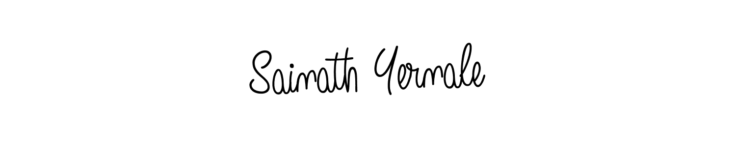 Similarly Angelique-Rose-font-FFP is the best handwritten signature design. Signature creator online .You can use it as an online autograph creator for name Sainath Yernale. Sainath Yernale signature style 5 images and pictures png