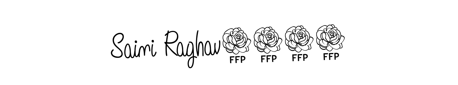 Make a beautiful signature design for name Saini Raghav0001. With this signature (Angelique-Rose-font-FFP) style, you can create a handwritten signature for free. Saini Raghav0001 signature style 5 images and pictures png