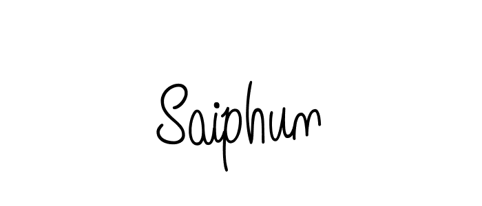 How to Draw Saiphun signature style? Angelique-Rose-font-FFP is a latest design signature styles for name Saiphun. Saiphun signature style 5 images and pictures png