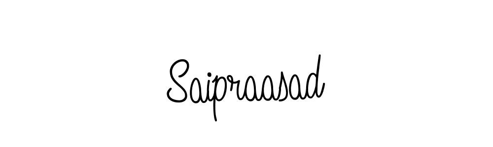 Create a beautiful signature design for name Saipraasad. With this signature (Angelique-Rose-font-FFP) fonts, you can make a handwritten signature for free. Saipraasad signature style 5 images and pictures png