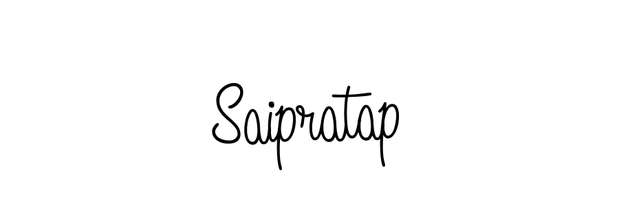 Make a beautiful signature design for name Saipratap. With this signature (Angelique-Rose-font-FFP) style, you can create a handwritten signature for free. Saipratap signature style 5 images and pictures png