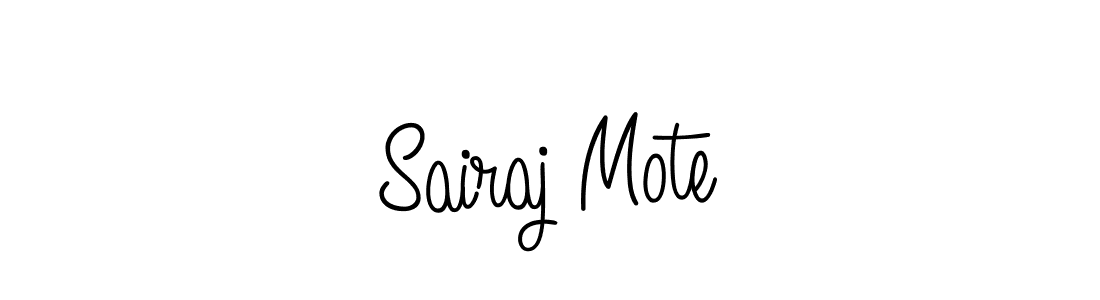 It looks lik you need a new signature style for name Sairaj Mote. Design unique handwritten (Angelique-Rose-font-FFP) signature with our free signature maker in just a few clicks. Sairaj Mote signature style 5 images and pictures png