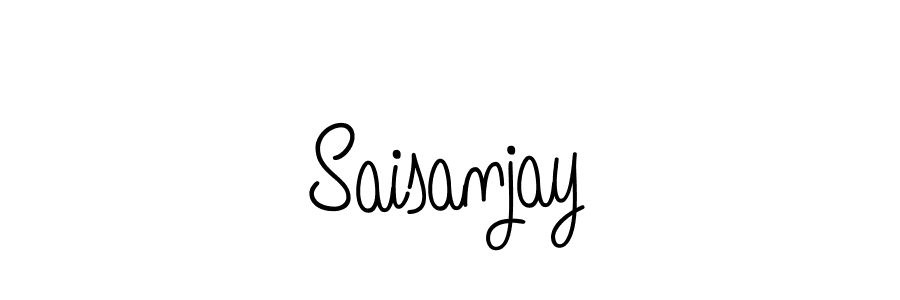 Design your own signature with our free online signature maker. With this signature software, you can create a handwritten (Angelique-Rose-font-FFP) signature for name Saisanjay. Saisanjay signature style 5 images and pictures png