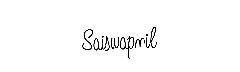 How to make Saiswapnil name signature. Use Angelique-Rose-font-FFP style for creating short signs online. This is the latest handwritten sign. Saiswapnil signature style 5 images and pictures png