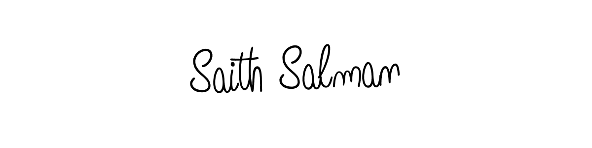 It looks lik you need a new signature style for name Saith Salman. Design unique handwritten (Angelique-Rose-font-FFP) signature with our free signature maker in just a few clicks. Saith Salman signature style 5 images and pictures png