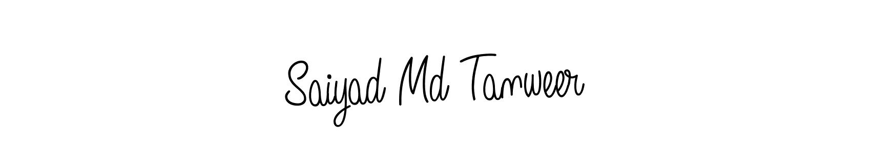Once you've used our free online signature maker to create your best signature Angelique-Rose-font-FFP style, it's time to enjoy all of the benefits that Saiyad Md Tanweer name signing documents. Saiyad Md Tanweer signature style 5 images and pictures png