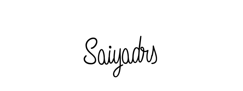 Saiyadrs stylish signature style. Best Handwritten Sign (Angelique-Rose-font-FFP) for my name. Handwritten Signature Collection Ideas for my name Saiyadrs. Saiyadrs signature style 5 images and pictures png