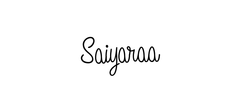 Also we have Saiyaraa name is the best signature style. Create professional handwritten signature collection using Angelique-Rose-font-FFP autograph style. Saiyaraa signature style 5 images and pictures png