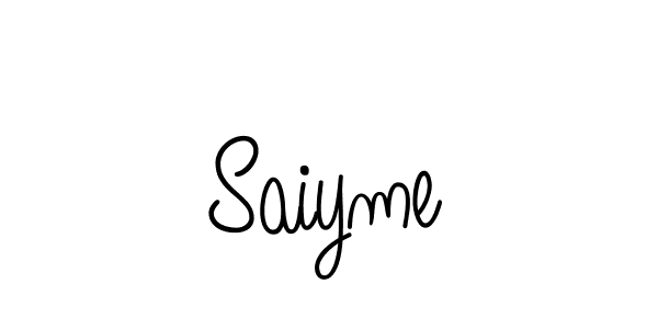 See photos of Saiyme official signature by Spectra . Check more albums & portfolios. Read reviews & check more about Angelique-Rose-font-FFP font. Saiyme signature style 5 images and pictures png