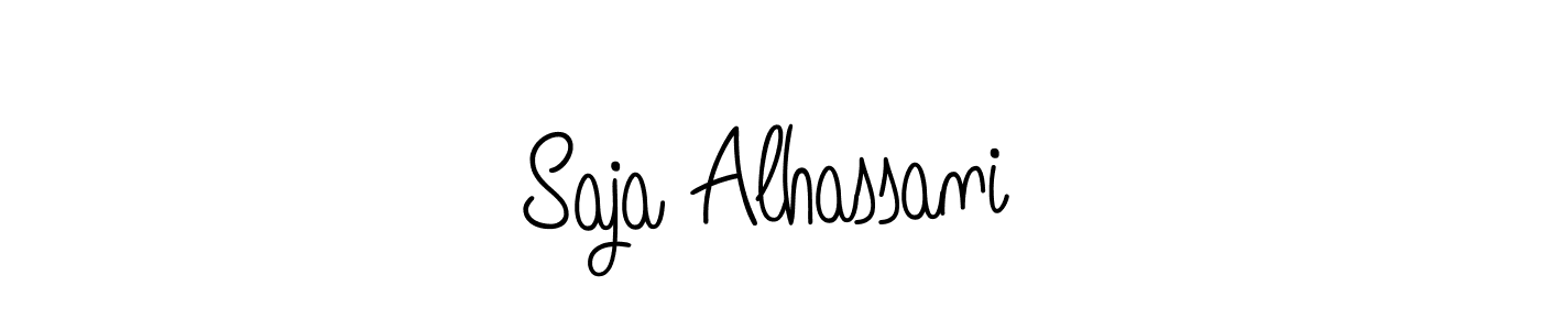 Also You can easily find your signature by using the search form. We will create Saja Alhassani name handwritten signature images for you free of cost using Angelique-Rose-font-FFP sign style. Saja Alhassani signature style 5 images and pictures png