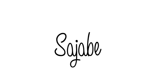 Angelique-Rose-font-FFP is a professional signature style that is perfect for those who want to add a touch of class to their signature. It is also a great choice for those who want to make their signature more unique. Get Sajabe name to fancy signature for free. Sajabe signature style 5 images and pictures png
