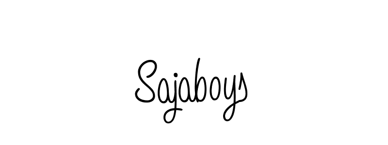 How to Draw Sajaboys signature style? Angelique-Rose-font-FFP is a latest design signature styles for name Sajaboys. Sajaboys signature style 5 images and pictures png