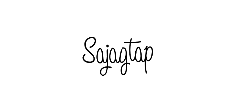 How to Draw Sajagtap signature style? Angelique-Rose-font-FFP is a latest design signature styles for name Sajagtap. Sajagtap signature style 5 images and pictures png