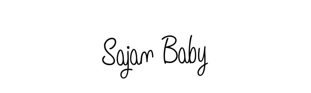 Check out images of Autograph of Sajan Baby name. Actor Sajan Baby Signature Style. Angelique-Rose-font-FFP is a professional sign style online. Sajan Baby signature style 5 images and pictures png