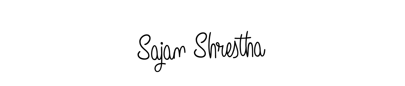 Once you've used our free online signature maker to create your best signature Angelique-Rose-font-FFP style, it's time to enjoy all of the benefits that Sajan Shrestha name signing documents. Sajan Shrestha signature style 5 images and pictures png