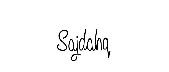 Once you've used our free online signature maker to create your best signature Angelique-Rose-font-FFP style, it's time to enjoy all of the benefits that Sajdahq name signing documents. Sajdahq signature style 5 images and pictures png