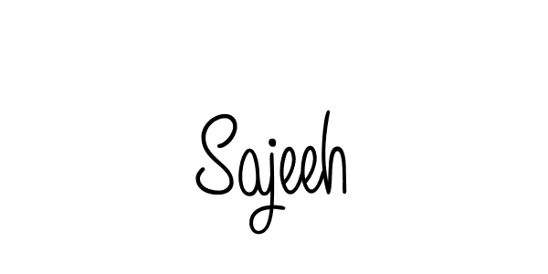 Also we have Sajeeh name is the best signature style. Create professional handwritten signature collection using Angelique-Rose-font-FFP autograph style. Sajeeh signature style 5 images and pictures png