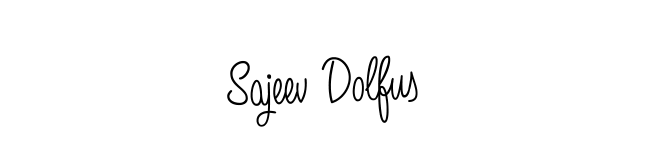 Angelique-Rose-font-FFP is a professional signature style that is perfect for those who want to add a touch of class to their signature. It is also a great choice for those who want to make their signature more unique. Get Sajeev Dolfus name to fancy signature for free. Sajeev Dolfus signature style 5 images and pictures png