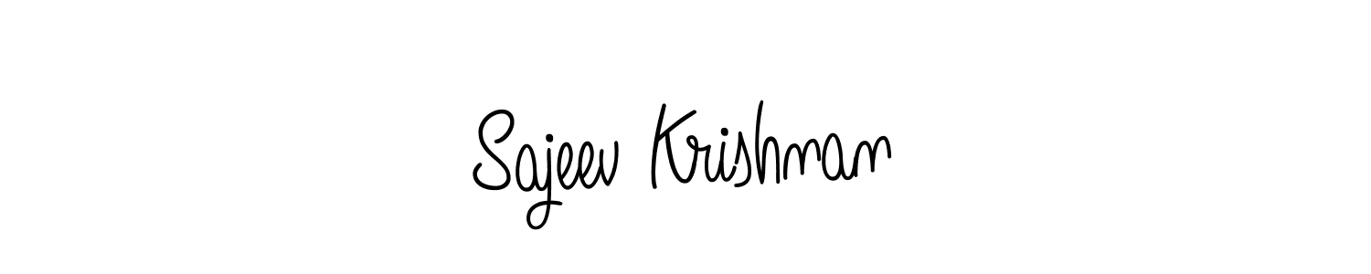 Once you've used our free online signature maker to create your best signature Angelique-Rose-font-FFP style, it's time to enjoy all of the benefits that Sajeev Krishnan name signing documents. Sajeev Krishnan signature style 5 images and pictures png