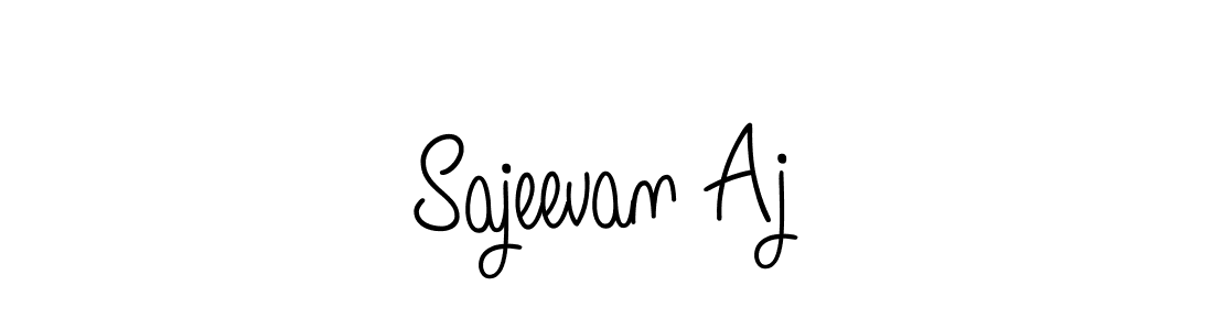 This is the best signature style for the Sajeevan Aj name. Also you like these signature font (Angelique-Rose-font-FFP). Mix name signature. Sajeevan Aj signature style 5 images and pictures png
