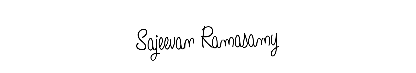 Make a beautiful signature design for name Sajeevan Ramasamy. Use this online signature maker to create a handwritten signature for free. Sajeevan Ramasamy signature style 5 images and pictures png