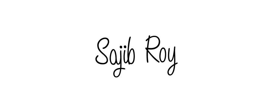 You should practise on your own different ways (Angelique-Rose-font-FFP) to write your name (Sajib Roy) in signature. don't let someone else do it for you. Sajib Roy signature style 5 images and pictures png