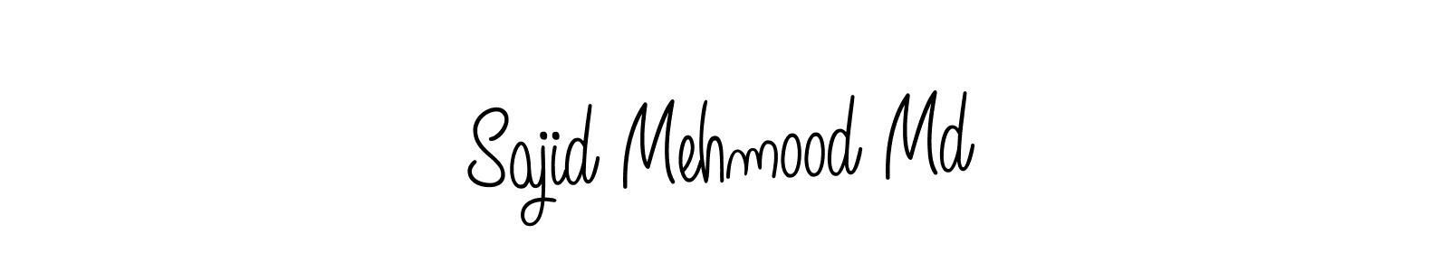 How to make Sajid Mehmood Md signature? Angelique-Rose-font-FFP is a professional autograph style. Create handwritten signature for Sajid Mehmood Md name. Sajid Mehmood Md signature style 5 images and pictures png