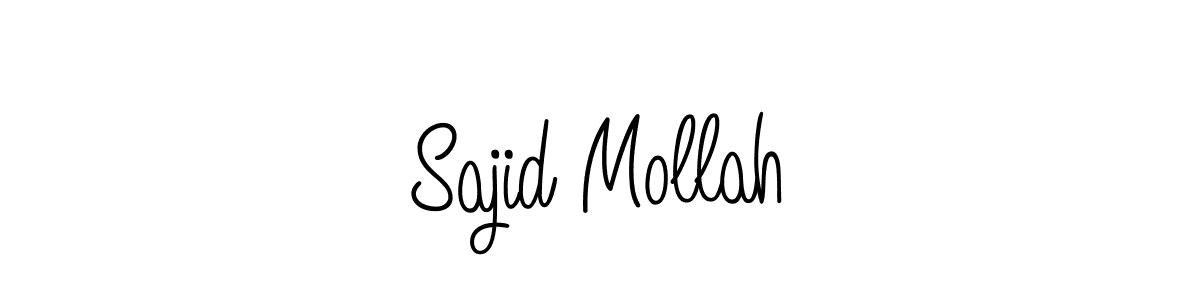 How to Draw Sajid Mollah signature style? Angelique-Rose-font-FFP is a latest design signature styles for name Sajid Mollah. Sajid Mollah signature style 5 images and pictures png