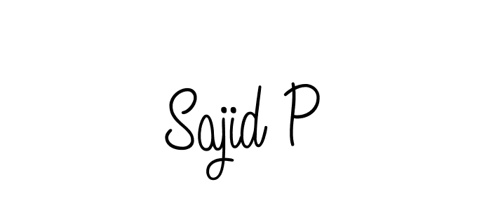 It looks lik you need a new signature style for name Sajid P. Design unique handwritten (Angelique-Rose-font-FFP) signature with our free signature maker in just a few clicks. Sajid P signature style 5 images and pictures png