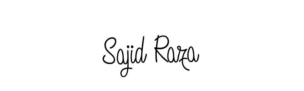 How to Draw Sajid Raza signature style? Angelique-Rose-font-FFP is a latest design signature styles for name Sajid Raza. Sajid Raza signature style 5 images and pictures png