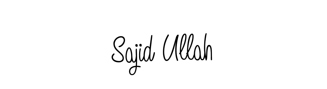 How to make Sajid Ullah signature? Angelique-Rose-font-FFP is a professional autograph style. Create handwritten signature for Sajid Ullah name. Sajid Ullah signature style 5 images and pictures png