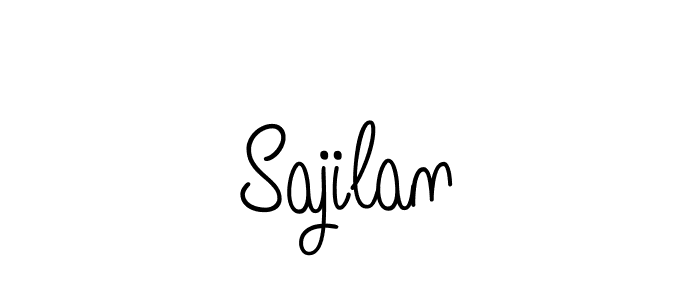 if you are searching for the best signature style for your name Sajilan. so please give up your signature search. here we have designed multiple signature styles  using Angelique-Rose-font-FFP. Sajilan signature style 5 images and pictures png