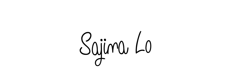 Make a beautiful signature design for name Sajina Lo. Use this online signature maker to create a handwritten signature for free. Sajina Lo signature style 5 images and pictures png