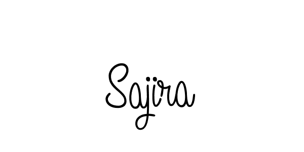 The best way (Angelique-Rose-font-FFP) to make a short signature is to pick only two or three words in your name. The name Sajira include a total of six letters. For converting this name. Sajira signature style 5 images and pictures png