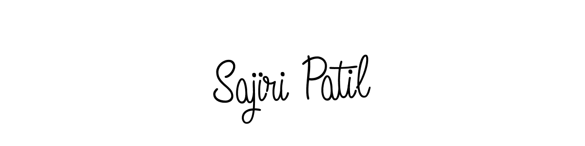 Sajiri Patil stylish signature style. Best Handwritten Sign (Angelique-Rose-font-FFP) for my name. Handwritten Signature Collection Ideas for my name Sajiri Patil. Sajiri Patil signature style 5 images and pictures png