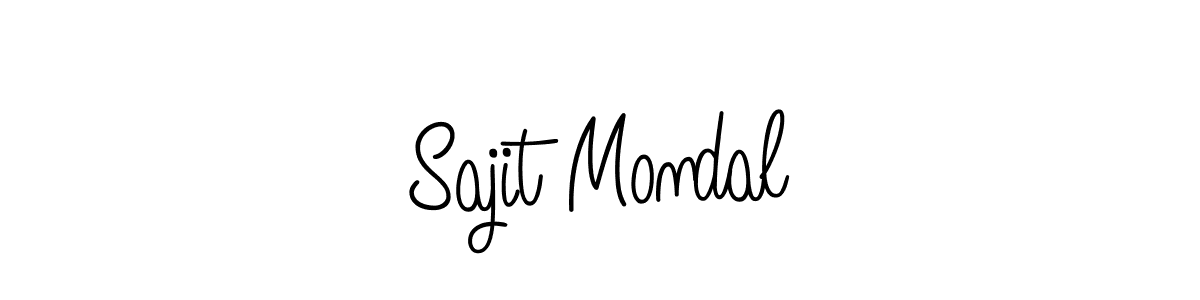 This is the best signature style for the Sajit Mondal name. Also you like these signature font (Angelique-Rose-font-FFP). Mix name signature. Sajit Mondal signature style 5 images and pictures png