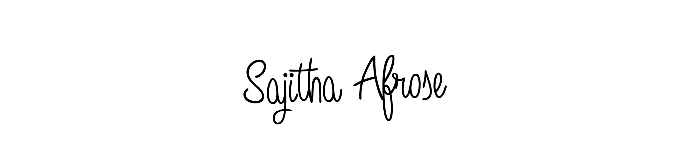 Also You can easily find your signature by using the search form. We will create Sajitha Afrose name handwritten signature images for you free of cost using Angelique-Rose-font-FFP sign style. Sajitha Afrose signature style 5 images and pictures png