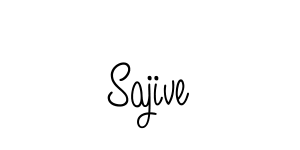 How to make Sajive signature? Angelique-Rose-font-FFP is a professional autograph style. Create handwritten signature for Sajive name. Sajive signature style 5 images and pictures png