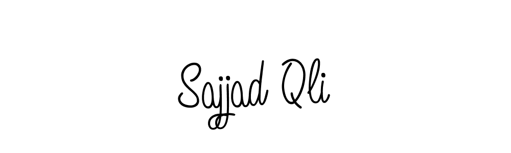 Create a beautiful signature design for name Sajjad Qli. With this signature (Angelique-Rose-font-FFP) fonts, you can make a handwritten signature for free. Sajjad Qli signature style 5 images and pictures png