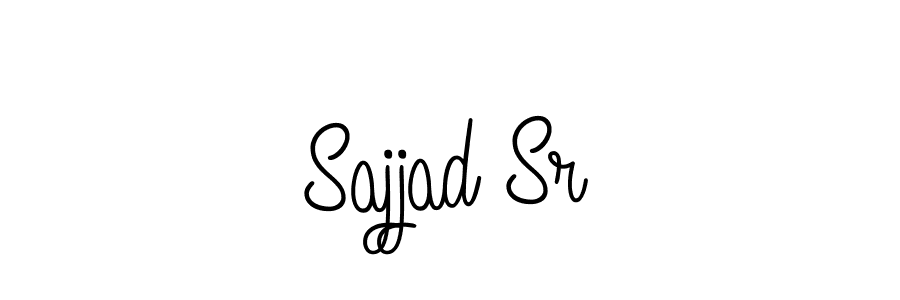 Design your own signature with our free online signature maker. With this signature software, you can create a handwritten (Angelique-Rose-font-FFP) signature for name Sajjad Sr. Sajjad Sr signature style 5 images and pictures png
