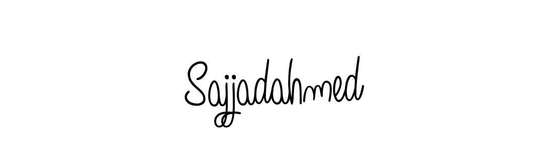 Design your own signature with our free online signature maker. With this signature software, you can create a handwritten (Angelique-Rose-font-FFP) signature for name Sajjadahmed. Sajjadahmed signature style 5 images and pictures png