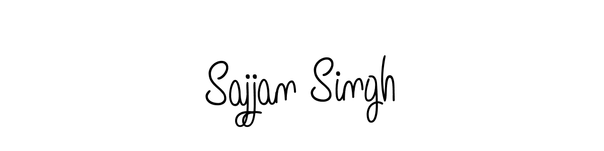 How to make Sajjan Singh name signature. Use Angelique-Rose-font-FFP style for creating short signs online. This is the latest handwritten sign. Sajjan Singh signature style 5 images and pictures png