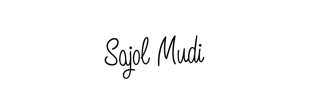 How to make Sajol Mudi name signature. Use Angelique-Rose-font-FFP style for creating short signs online. This is the latest handwritten sign. Sajol Mudi signature style 5 images and pictures png