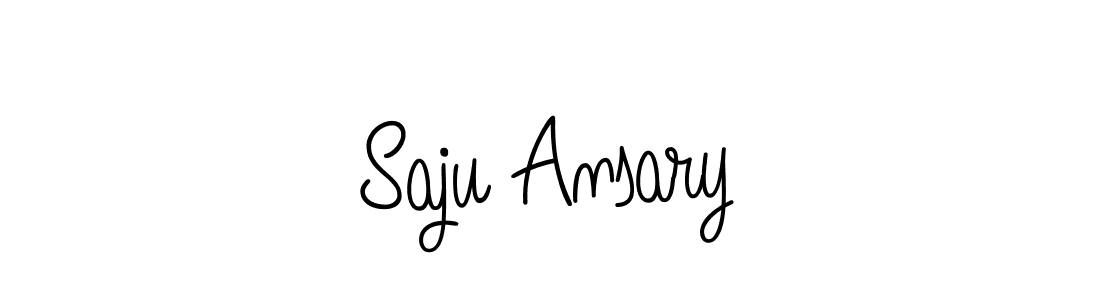 Angelique-Rose-font-FFP is a professional signature style that is perfect for those who want to add a touch of class to their signature. It is also a great choice for those who want to make their signature more unique. Get Saju Ansary name to fancy signature for free. Saju Ansary signature style 5 images and pictures png