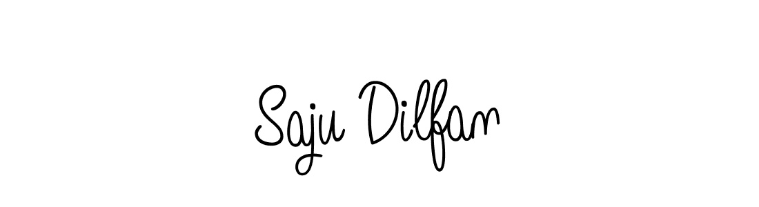 Angelique-Rose-font-FFP is a professional signature style that is perfect for those who want to add a touch of class to their signature. It is also a great choice for those who want to make their signature more unique. Get Saju Dilfan name to fancy signature for free. Saju Dilfan signature style 5 images and pictures png