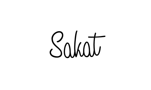 How to make Sakat signature? Angelique-Rose-font-FFP is a professional autograph style. Create handwritten signature for Sakat name. Sakat signature style 5 images and pictures png