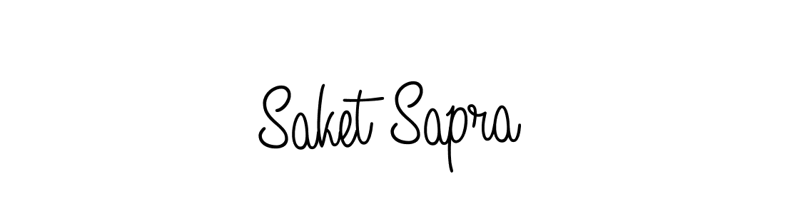 Also we have Saket Sapra name is the best signature style. Create professional handwritten signature collection using Angelique-Rose-font-FFP autograph style. Saket Sapra signature style 5 images and pictures png