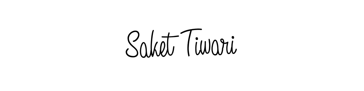 You can use this online signature creator to create a handwritten signature for the name Saket Tiwari. This is the best online autograph maker. Saket Tiwari signature style 5 images and pictures png