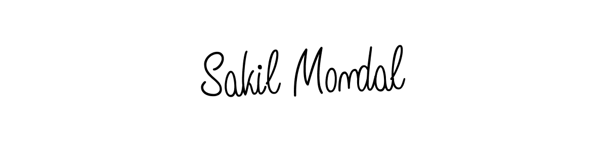 How to make Sakil Mondal signature? Angelique-Rose-font-FFP is a professional autograph style. Create handwritten signature for Sakil Mondal name. Sakil Mondal signature style 5 images and pictures png