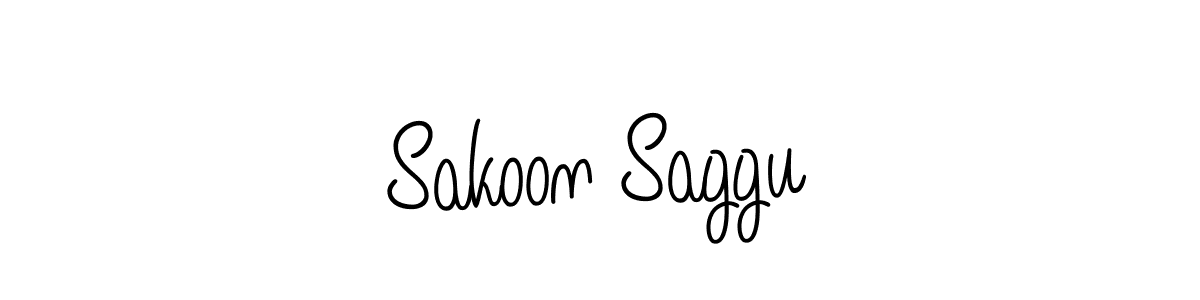 This is the best signature style for the Sakoon Saggu name. Also you like these signature font (Angelique-Rose-font-FFP). Mix name signature. Sakoon Saggu signature style 5 images and pictures png